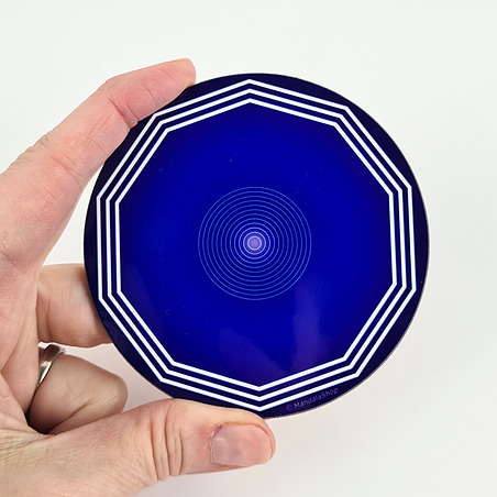 Indigo Triple Decagon harmonising disk