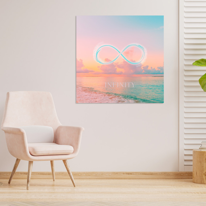 Infinity Aurora Canvas