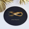 Tapis de souris Infinity noir