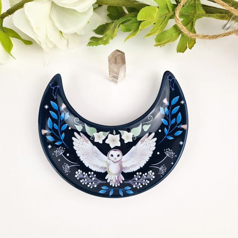 Coupelle chouette blanche