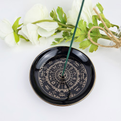 Räucherstäbchenhalter Jahresrad