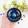 Porta incienso Ojo turco azul