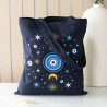 Tote bag oeil bleu (Nazar)
