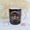 Taza Mariposa Luna dorada