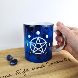 Tazza Pentacolo & Fasi lunari