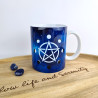 Pentacle & Moon Phases Mug