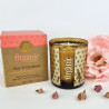 Rose & Geranium Scented Candle