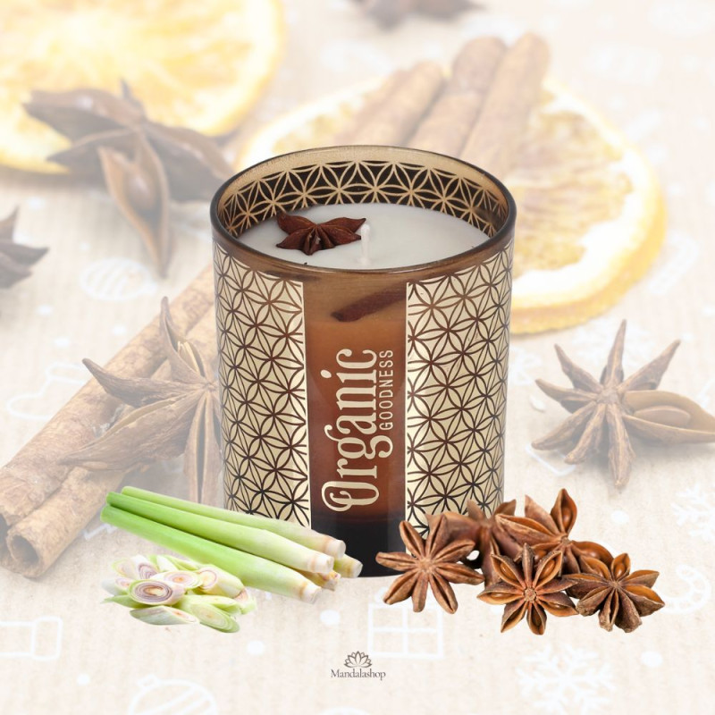 Duftkerze Zitronengras & Gewürze