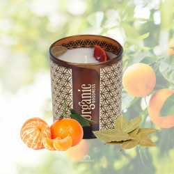 Duftkerze Mandarine & Lorbeerblatt