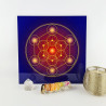 Vassoio energizzante Cubo di Metatron antico