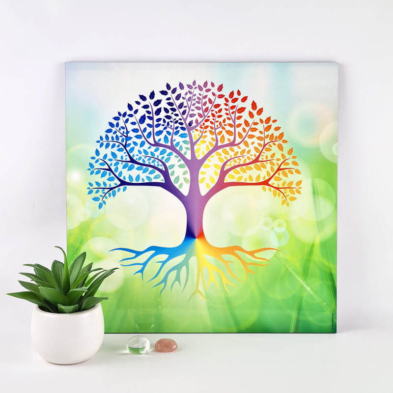 Bandeja energizante Árbol de la Vida verde