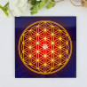 Antique Flower of Life energising tray