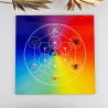 Vassoio energizzante Cubo di Metatron 7 raggi