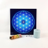 Flower of Life energising tray (chakras' colours)