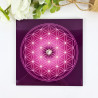 Flower of Life energising tray (chakras' colours)