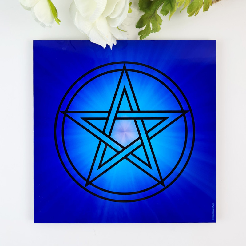 Vassoio energizzante Pentacolo blu