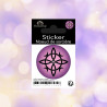 Purple Witches Knot sticker
