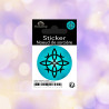 Blue Witches Knot sticker
