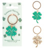 Four-Leaf Clover Keychain