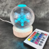Metatron Crystal Ball Light 8 cm