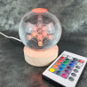 Metatron Crystal Ball Light 8 cm