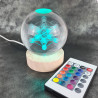 Metatron Crystal Ball Light 8 cm