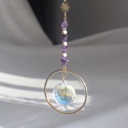 Astra Amethyst Suncatcher