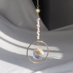Attrape-soleil Astra Quartz rose