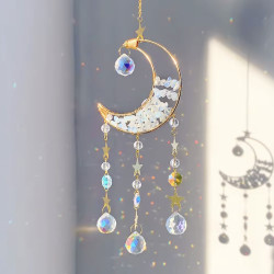Mystic Moon Opalite Suncatcher