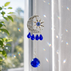 Attrape-soleil oeil bleu de protection