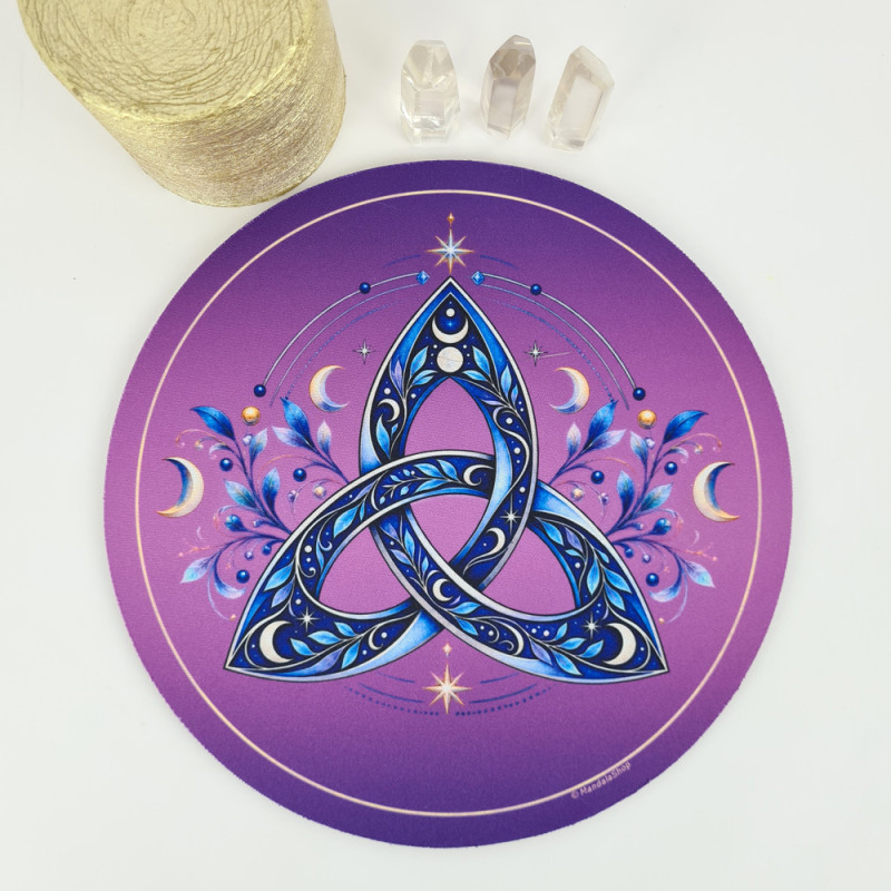 Tapis de souris Triquetra celtique
