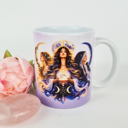 Mystische Dreifache Göttin Tasse