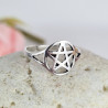 Adjustable Pentagram Ring
