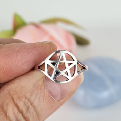 Anillo Pentagrama Ajustable