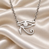 Pendentif Œil d’Horus Acier
