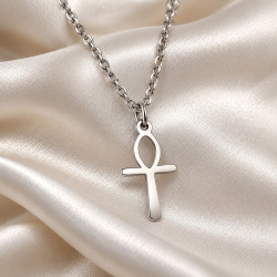 Ankh-Kreuz Anhänger aus Edelstahl