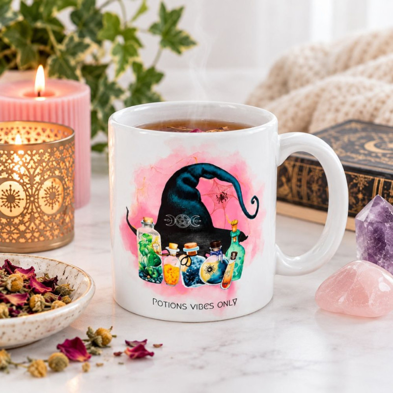 Witch mug Potions Vibes Only