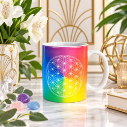 7-ray Flower of Life Mug