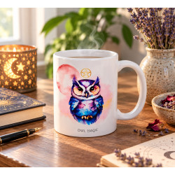 Taza bruja magia del búho –...