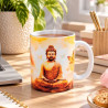 Meditating Buddha mug