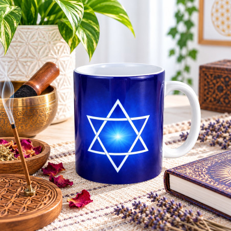 Tazza Sigillo di Salomone indaco