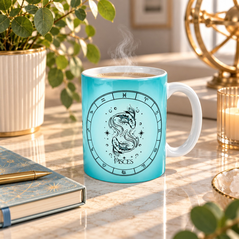 Tasse Sternzeichen Fische