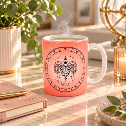Tazza segno zodiacale ariete