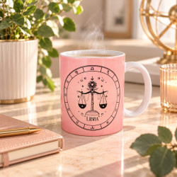 Tazza segno zodiacale Bilancia
