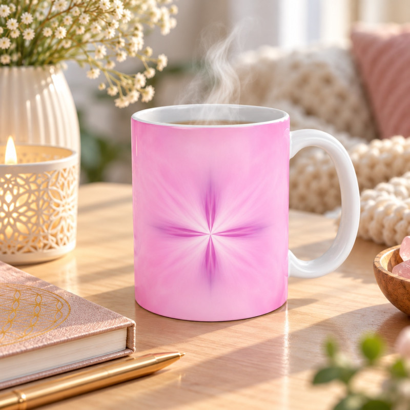 Mug Mandala de la bénédiction des Anges