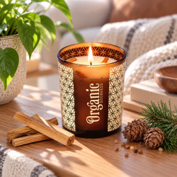 Palo Santo & Cedar Scented Candle