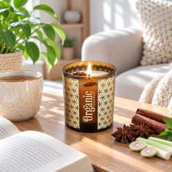 Lemongrass & Spice Scented Candle