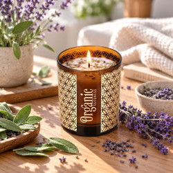 Duftkerze Salbei & Lavendel