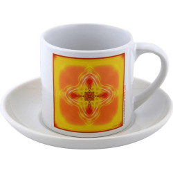 Tasse à thé Mandala du Travail