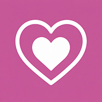 Symbole d'amour et d'harmonie